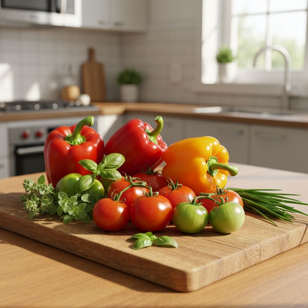 Auswahl an buntem Obst und Beeren